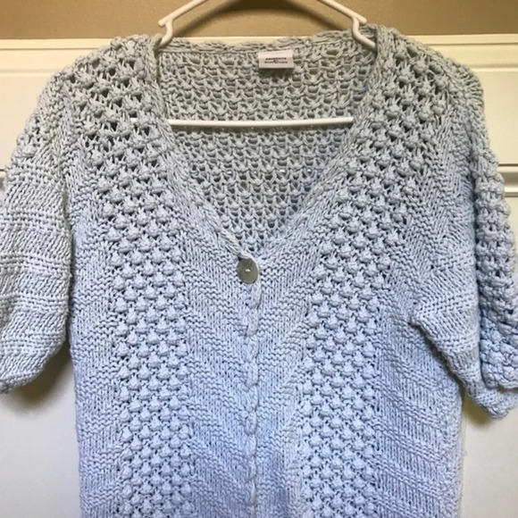 Handknits by Eastwind Vintage Blue Cardigan - Picture 4 of 8